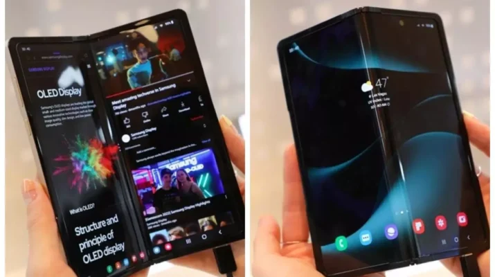 Samsung Perkenalkan Layar Lipat Transparan ke Publik