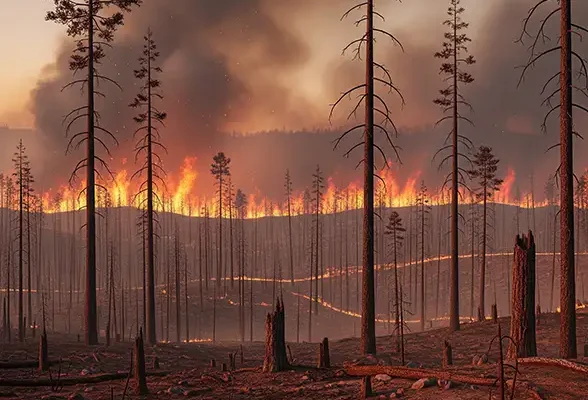 Kebakaran Hutan Meningkat di Musim Kemarau