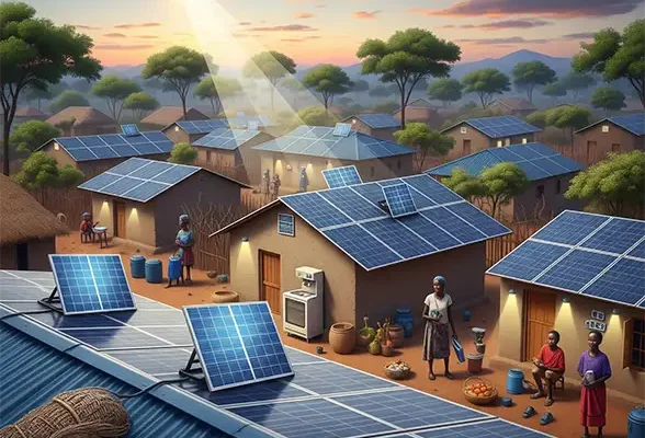 Pemanfaatan Energi Surya di Desa Terpencil