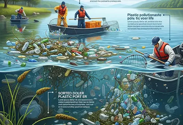 Penanggulangan Sampah Plastik di Sungai dan Danau