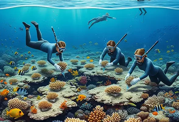 Penyelamatan Terumbu Karang dari Kerusakan Laut